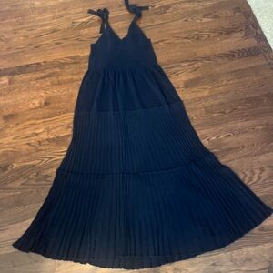 Rebecca Taylor Blue Sleeveless Maxi Sundress